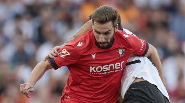 Jon Moncayola, jugador de Osasuna. Foto: EFE