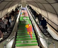 Metro Bilbao pide silencio