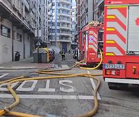 La rotura de una tubería causa una importante fuga de gas en Bermeo