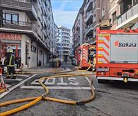 Susto en Bermeo tras una fuga de gas provocada por la rotura de una tubería