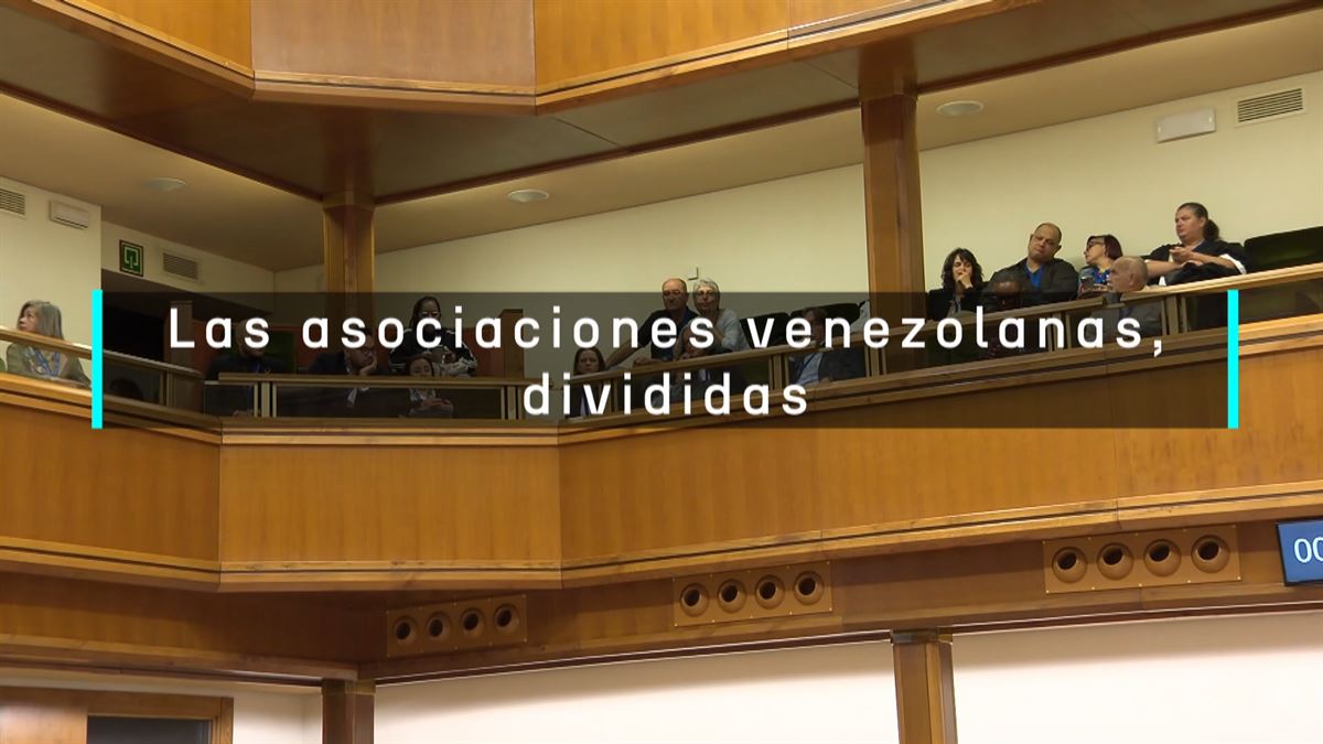 Los colectivos venezolanos de Euskadi, divididos en el Parlamento Vasco