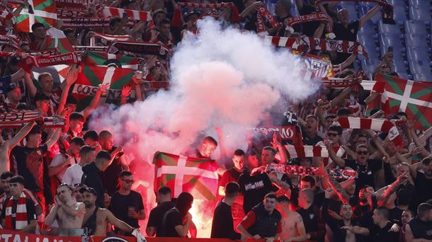 Un momento del partido Roma-Athletic del pasado jueves. Foto: EFE. 