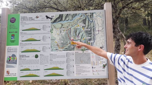 Martínez de Lecea nos lleva hasta un rincón burgalés de los Montes Obarenes a la altura de Bozoó