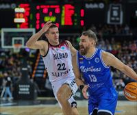 El Bilbao Basket disputará la fase regular de la FIBA Europe Cup tras superar con autoridad al Neptunas