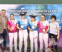 Zabaleta y Erasun, campeonas del Torneo de San Mateo