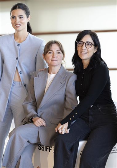 Loreto Mauleon, Nagore Aranburu, Alauda Ruiz de Azua. Foto: Efe. 