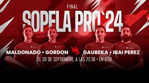 Maldonado-Gordon vs. Gaubeka-Pérez, la final del Sopela Pro'24, esta noche en eitb.eus y ETB1