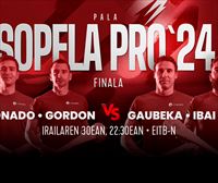 Maldonado-Gordon vs Gaubeka-Perez Sopela Pro'24 txapelketako finala, gaur gauean, eitb.eus-en eta ETB1en 