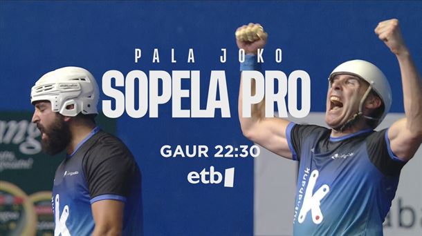 Sopela Pro pala txapelketako irudi bat