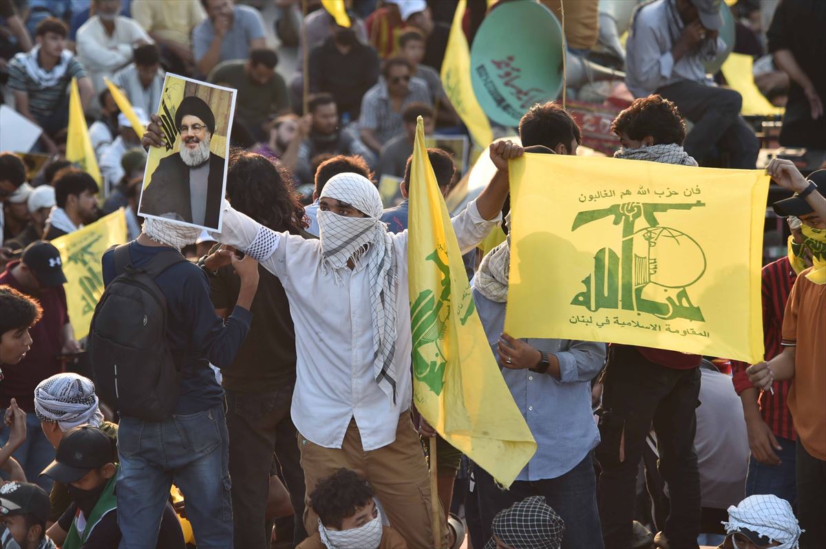 Protestas tras el asesinato de Hassan Nasrallah