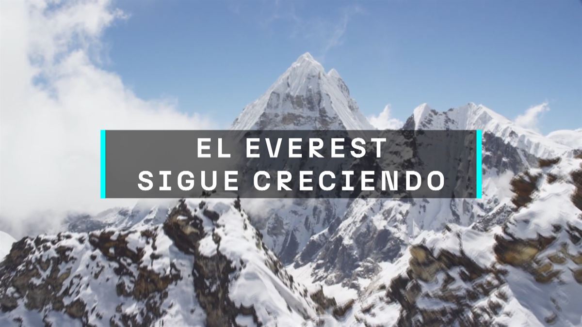 El Everest sigue creciendo. Foto: EITB Media.