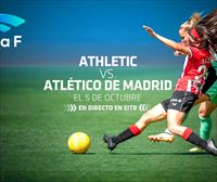 El partido Athletic-Atlético de Madrid, en directo, en eitb.eus y ETB1 