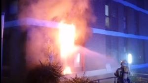 78 urteko gizon bat larri zauritu da Muskizen izandako sute batean, kea arnastuta