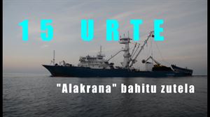 15 urte ''Alakrana'' bahitu zutela