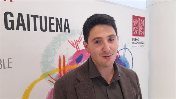 Joseba Bergaretxe, responsable del proyecto de Equilibrio Territorial de Eusko Ikaskuntza