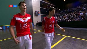 Las parejas Peña II-Zabaleta y Altuna III-Iztueta disputarán la final del Masters Caixabank