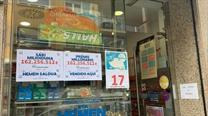 Euromillonesek 162 milioi euro utzi ditu Derion