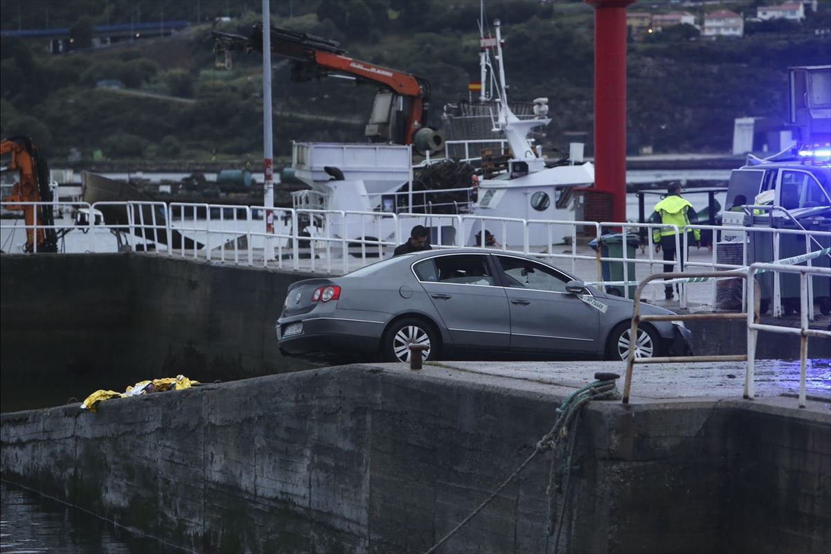 El lugar de los hechos en Moaña (Pontevedra). Foto: EFE