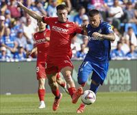 Osasuna rescata un punto contra el Getafe (1-1)