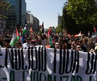 Miles de personas se manifiestan por todo el mundo en apoyo a Palestina