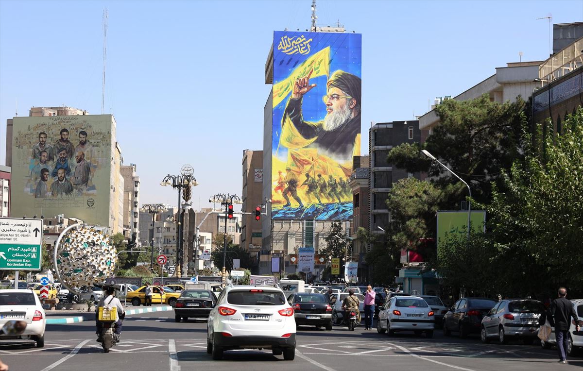 Las calles de Teherán (Irán). Foto: EFE