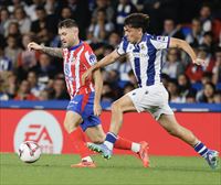 Un golazo de Sucic rescata un punto para la Real Sociedad frente al Atlético de Madrid (1-1)