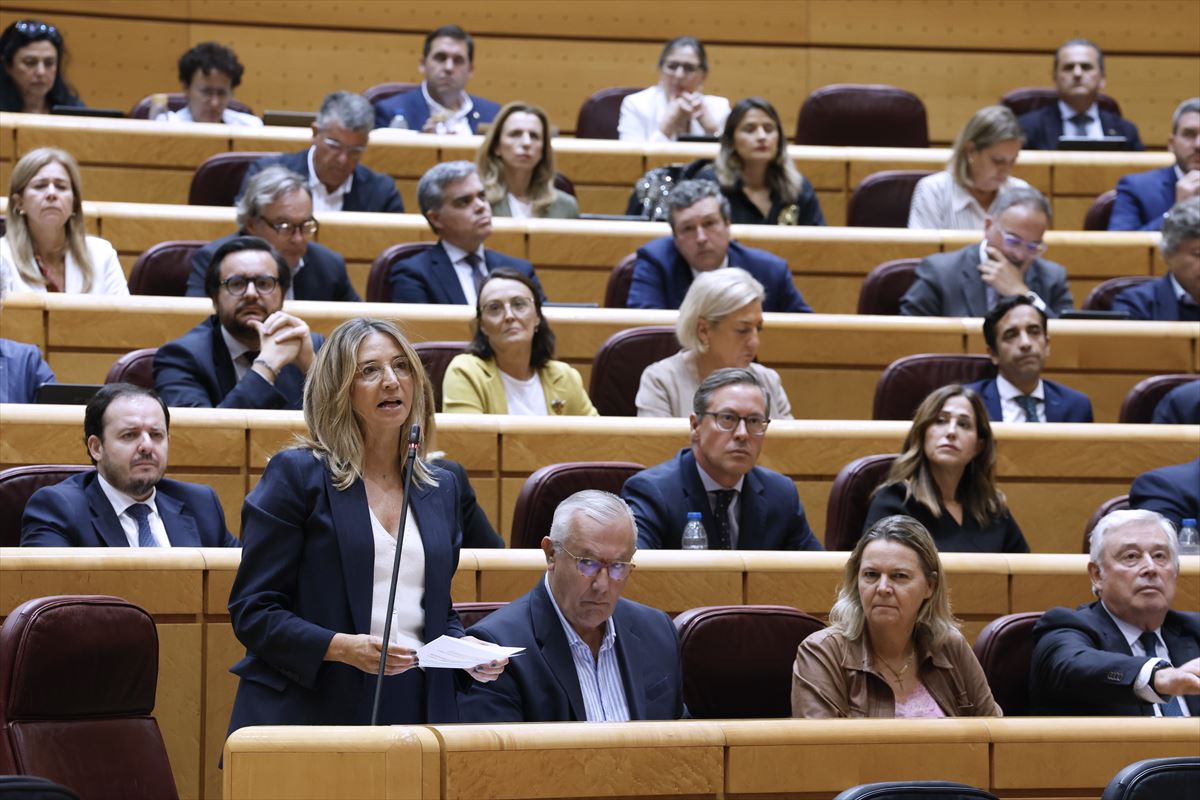 La senadora popular Alicia García, hoy. 