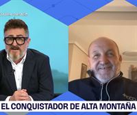 Juanito Oiarzabal no cuelga el piolet: ''A pesar de jubilarme de los ocho miles, estoy haciendo otras cosas''