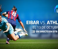 El derbi entre Eibar y Athletic, en directo, en ETB2 y eitb.eus