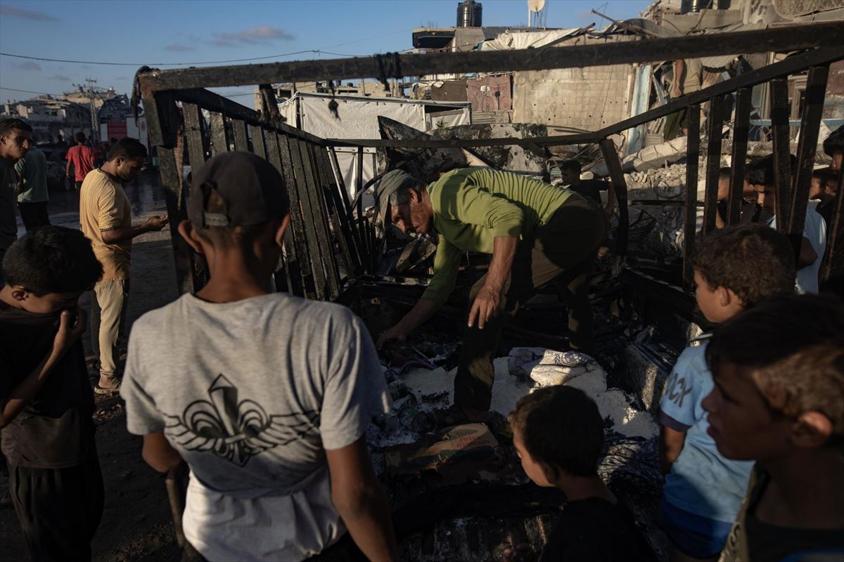 Otro ataque perpetrado hoy por fuerzas israelíes en Khan Younis (Gaza), que ha matado seis personas.