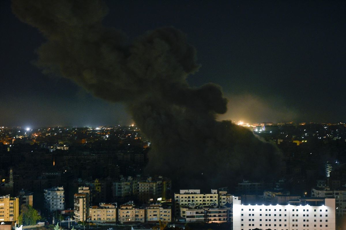 Explosión en Beirut (Líbano). Foto: EFE