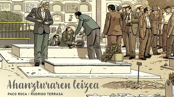 Portada del comic 'Ahazturaren leizea'