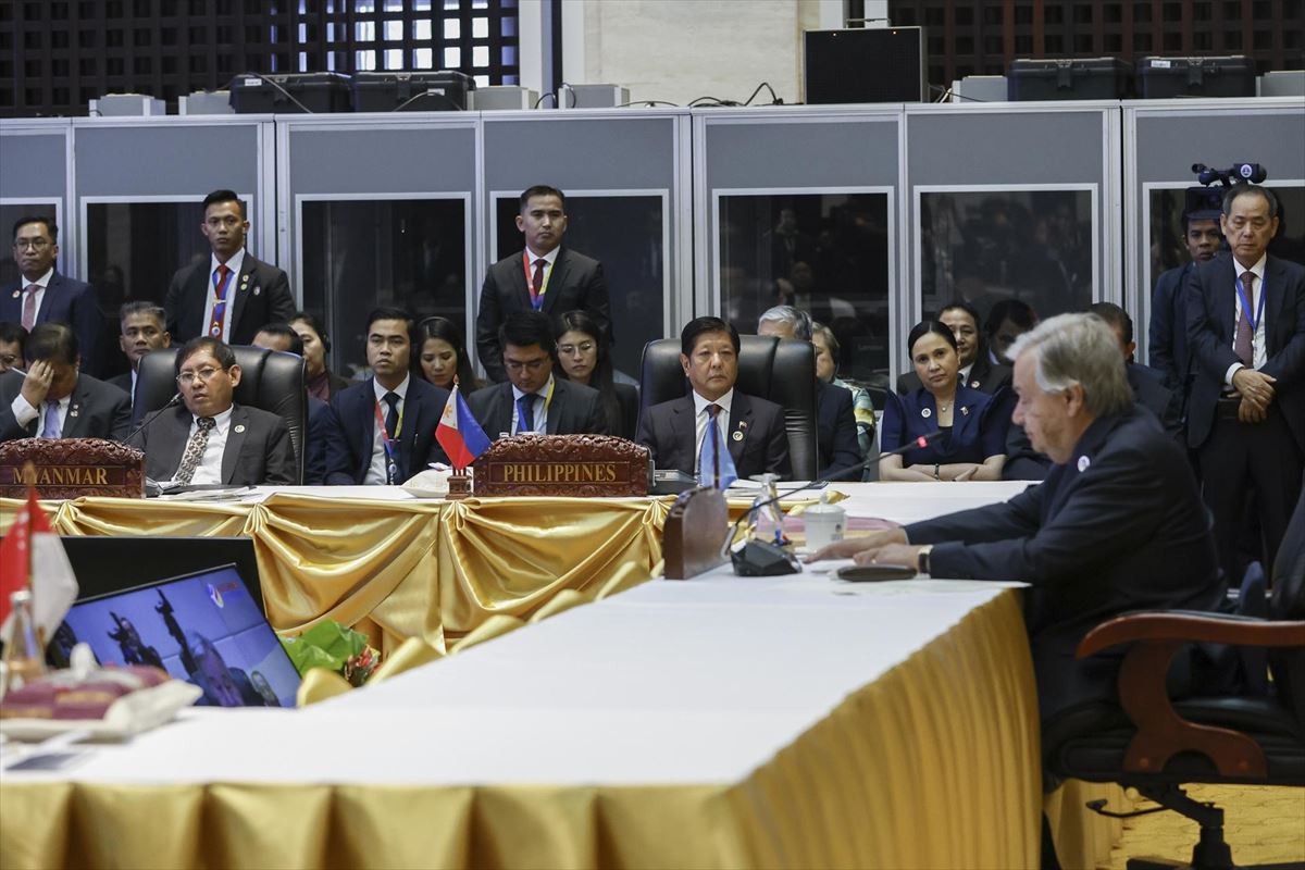 El secretario general de la ONU, António Guterres en Laos. Foto: EFE