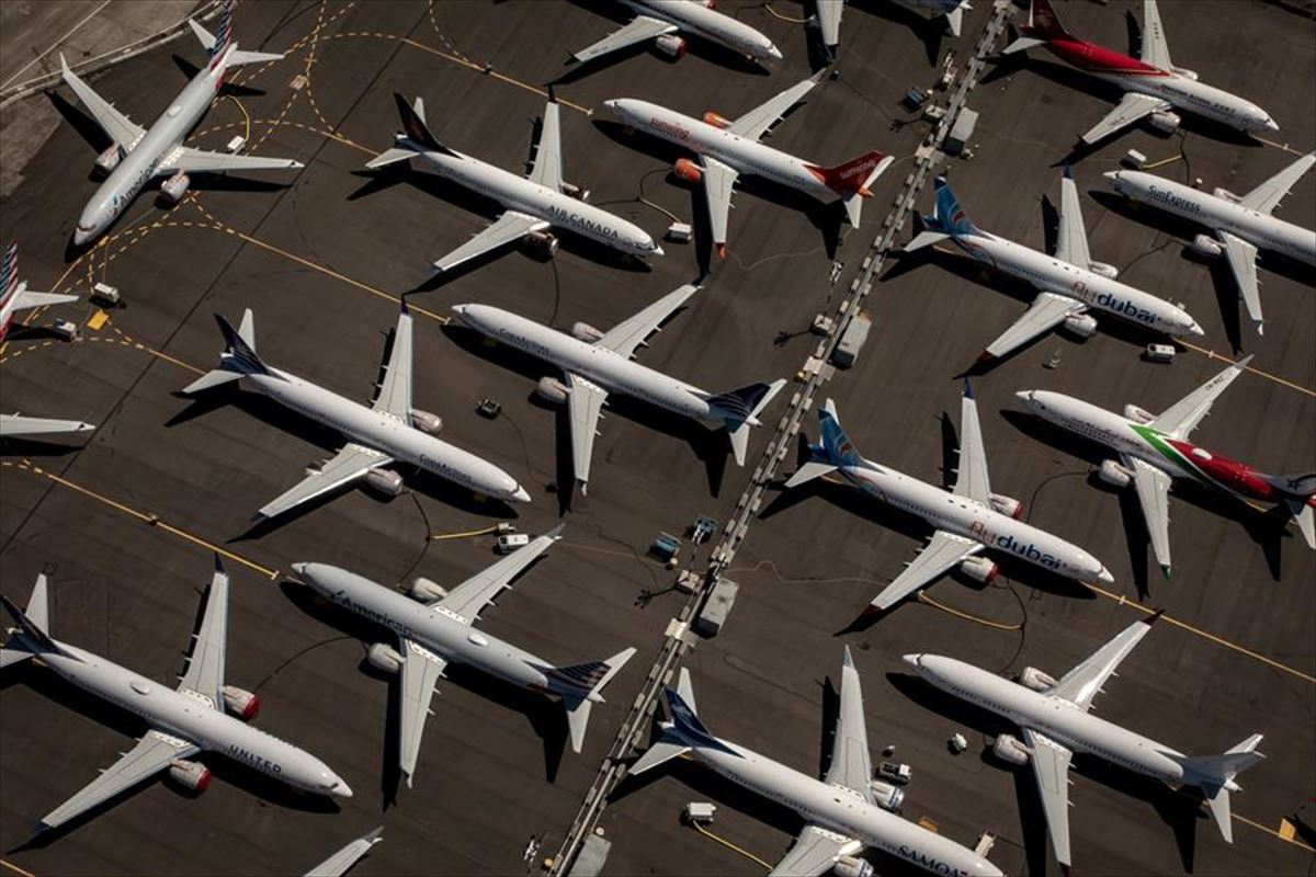 Aviones de la compañía Boeing, en una imagen de archivo