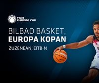 Multzoko lidertza jokoan, Bilbao Basket vs Prievidza partidan; gaur, zuzenean, eitb.eus-en eta ETB4n