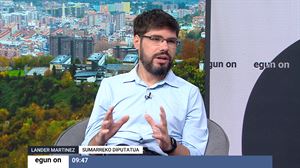 Martínez, sobre la propuesta de Otxandiano: ''EH Bildu no quiere perder influencia política''