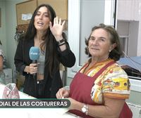 Visitamos un taller de costura por el día mundial de las costureras