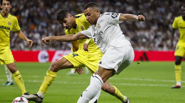 Mbappe, Real Madrilen jokatutako azken partidan.