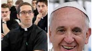 El Papa flipa con el mogollón de seminaristas en Vitoria