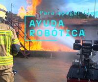 Los bomberos de Bizkaia tendrán la ayuda de un robot en los incendios más complicados