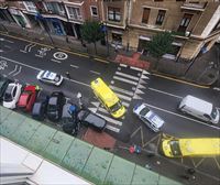 Dos personas heridas en un atropello en Portugalete