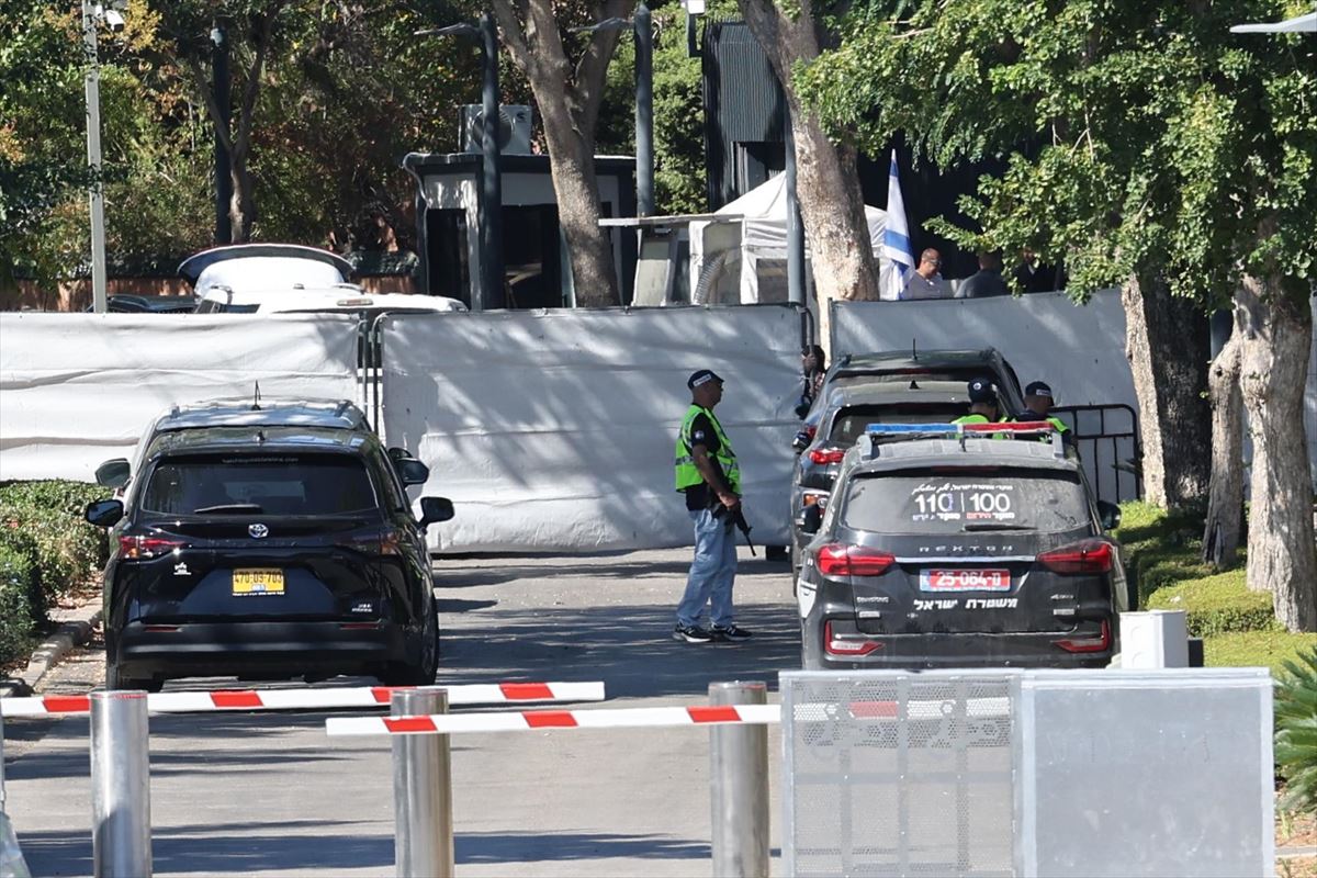 Imagen del domicilio de Netanyahu en la ciudad de Cesárea. Foto: EFE