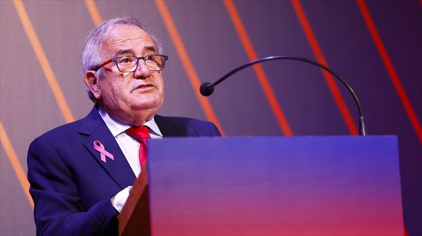 Luis Sabalza, presidente de Osasuna. Foto: Osasuna