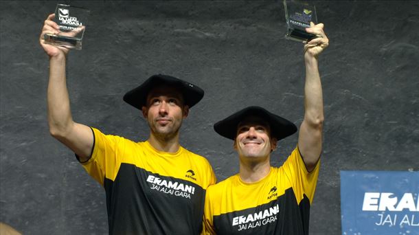 Barandika y López, campeones de la Jai Alai League