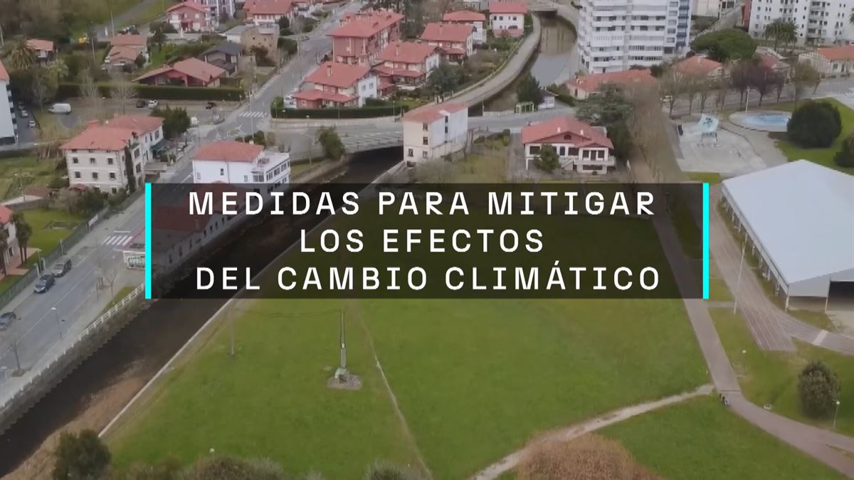 Efectos del cambio climático. Imagen obtenida de un vídeo de EITB Media