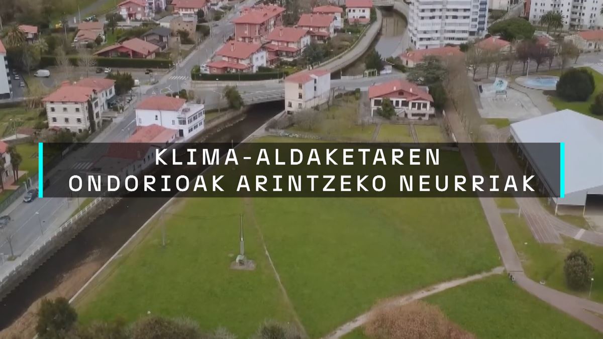 Klima-aldaketa. EITB Mediaren bideo baetik atertako irudia.