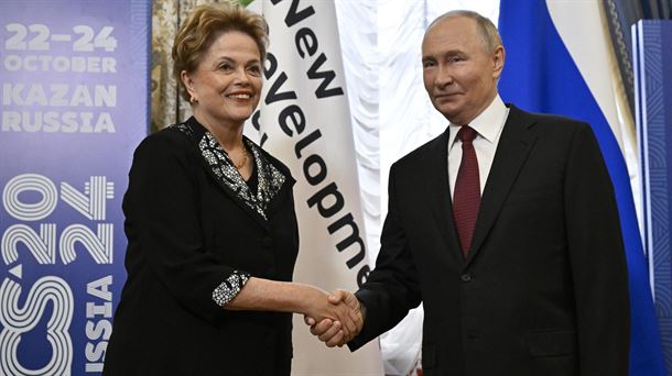 Putin eta Rousseff Kazanen (Errusia). Argazkia: EFE