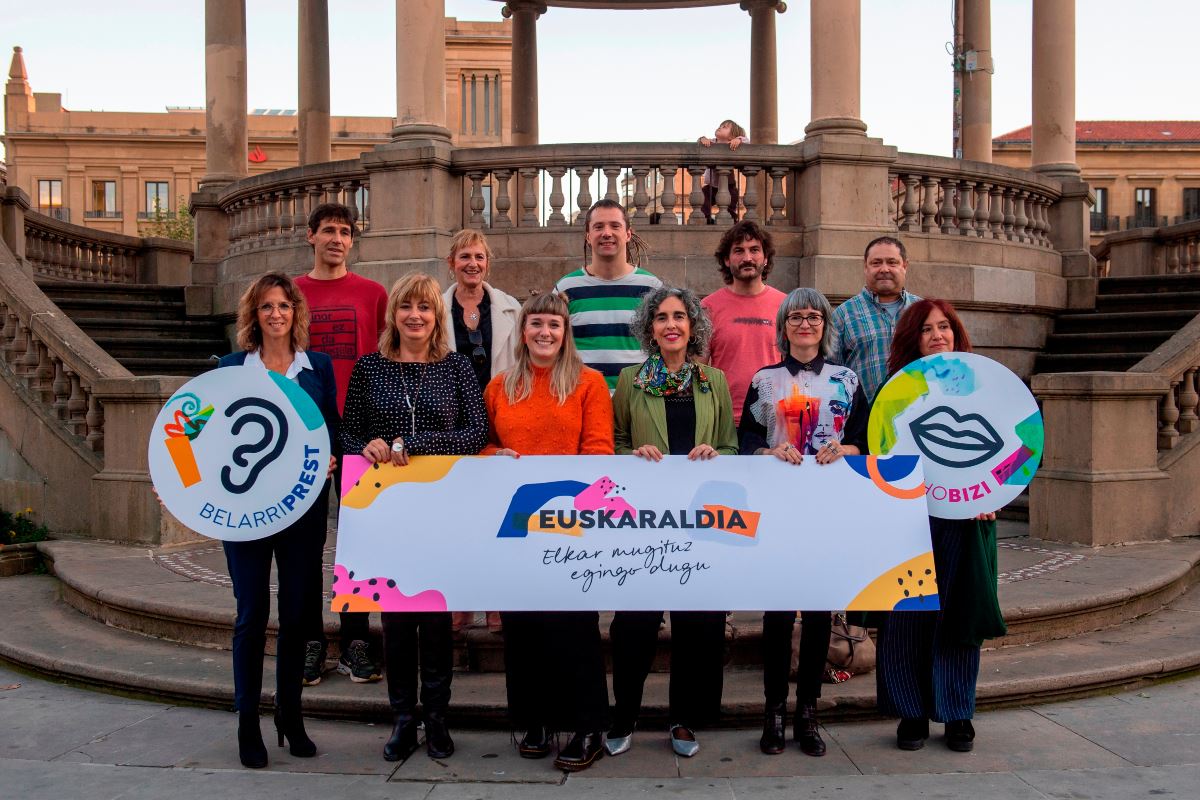 Oraginizadores de Euskaraldia. Foto: Euskaraldia. 