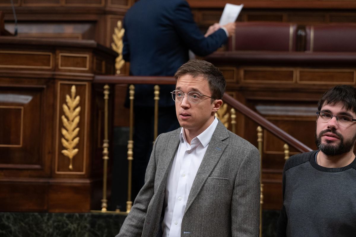 El exdiputado Íñigo Errejón. Foto: EFE