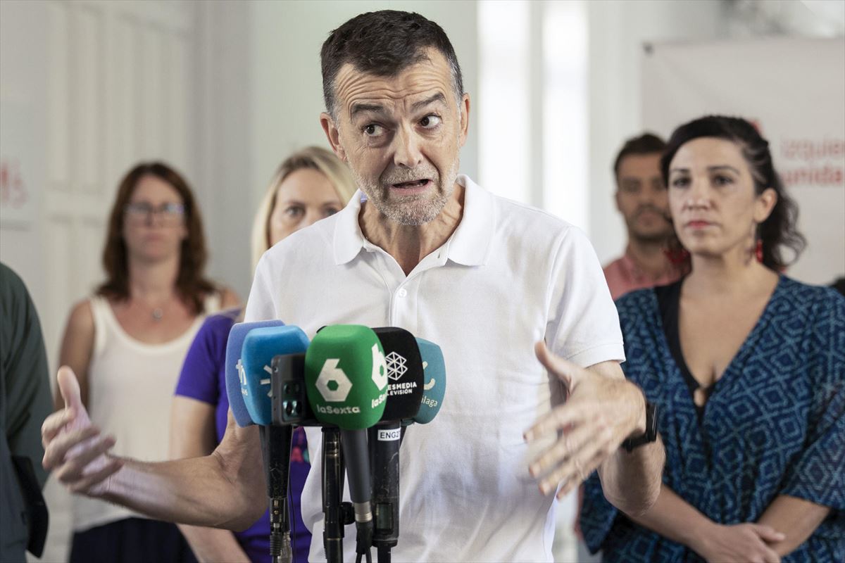 El coordinador federal de IU, Antonio Maíllo. Foto: EFE